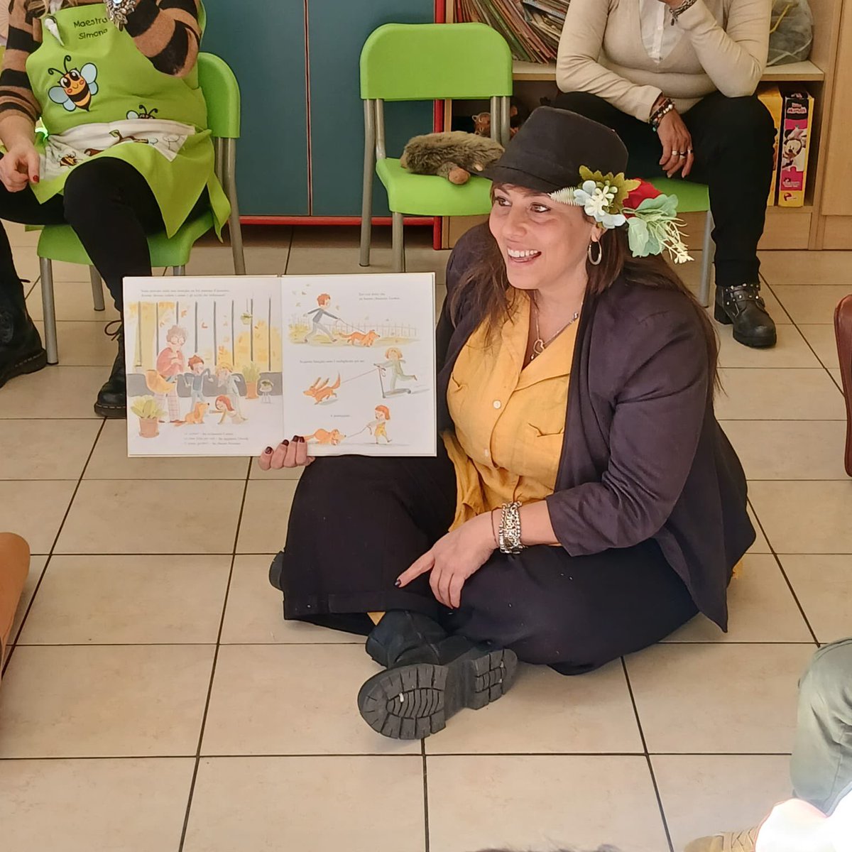 E per chi non sa ancora leggere? Si leggono le immagini… ovviamente