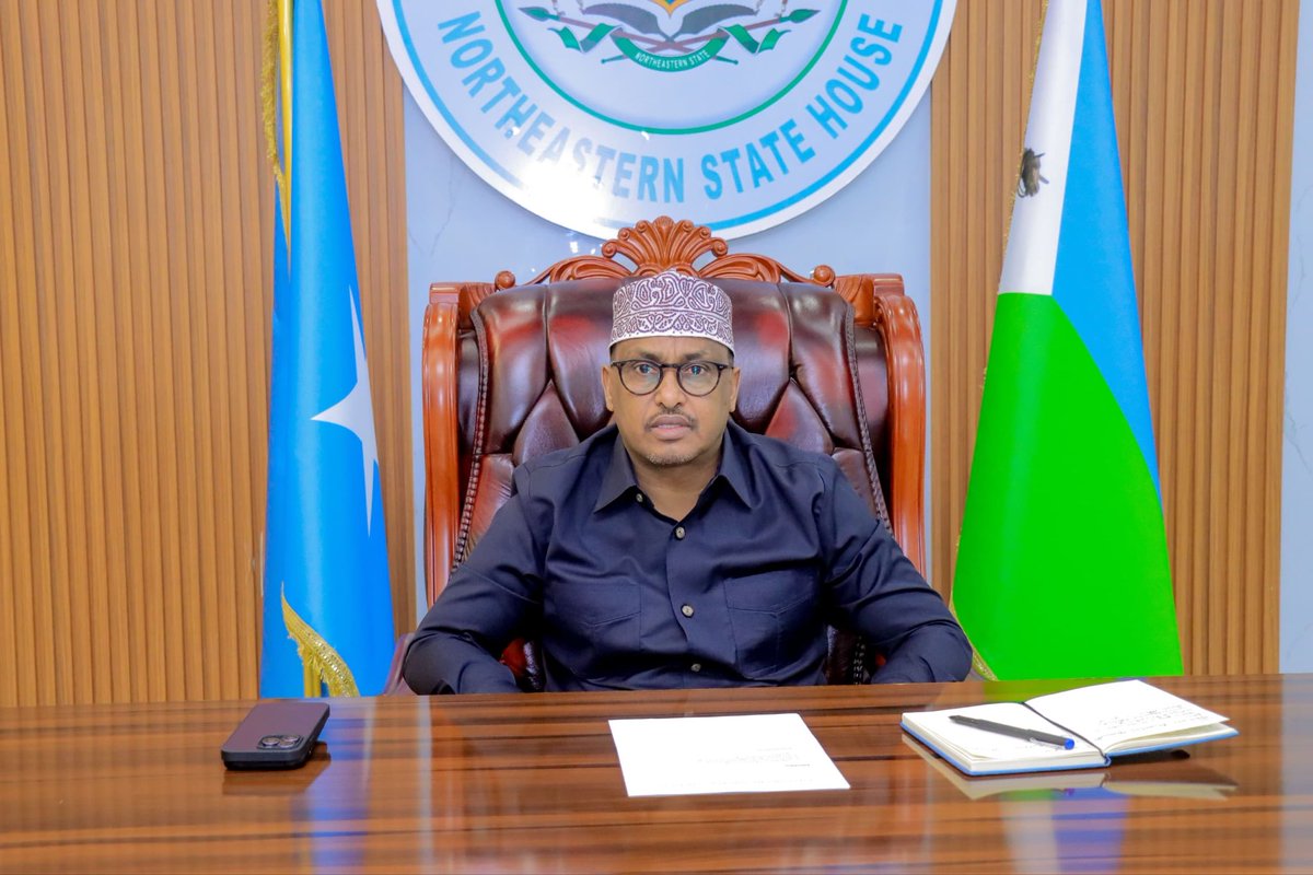 AbdirashidYJ's tweet photo. Waxaan maanta shir gudoomiyay Fadhigii 4aad ee shirka Khamiis laha ah ee Golaha Wasiirada Dowladda Waqooyi Bari Soomaaliya. https://t.co/JsEIkG0Uou