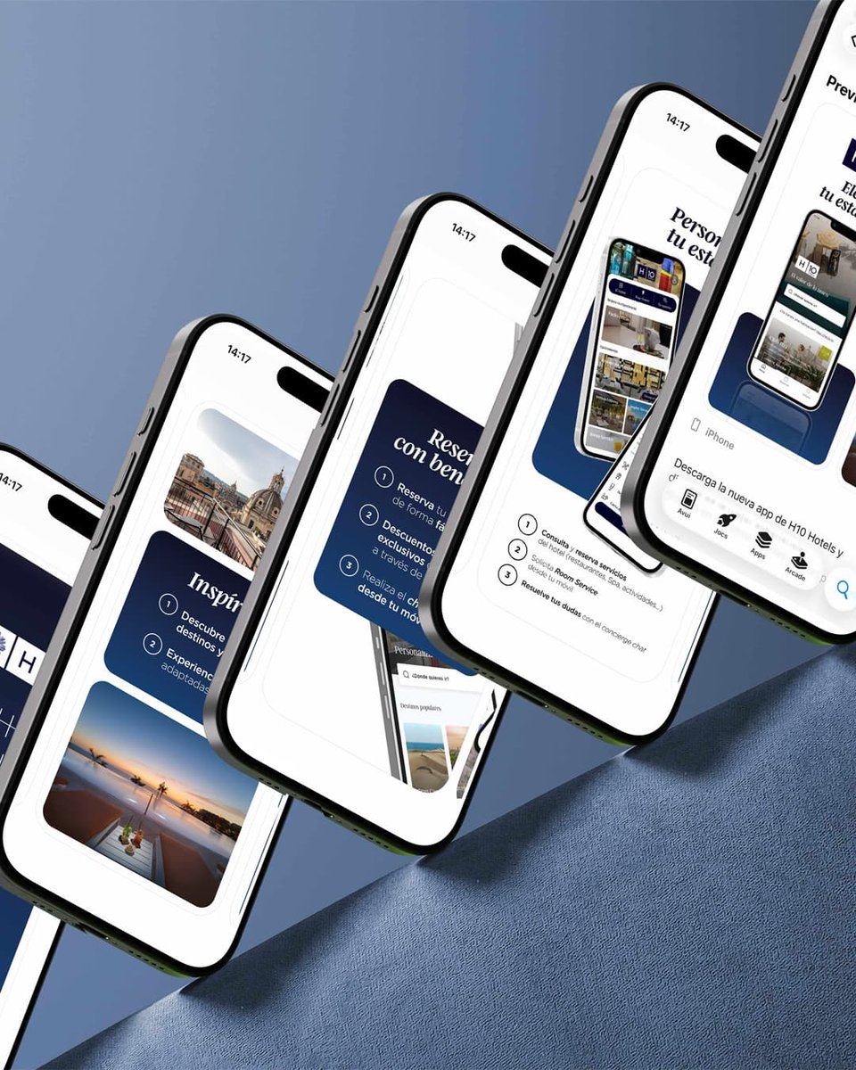 Orgulloses d’haver creat la direcció d’art i les imatges per a la presència de <a href="/h10hotels/">H10 Hotels</a> a l’#AppStore i #GooglePlay.

Un disseny pensat per ser accessible, clar i inclusiu, i que reflecteix la seva filosofia: proximitat, elegància i benestar.

Salut!

#laNegreta #DissenyGràfic