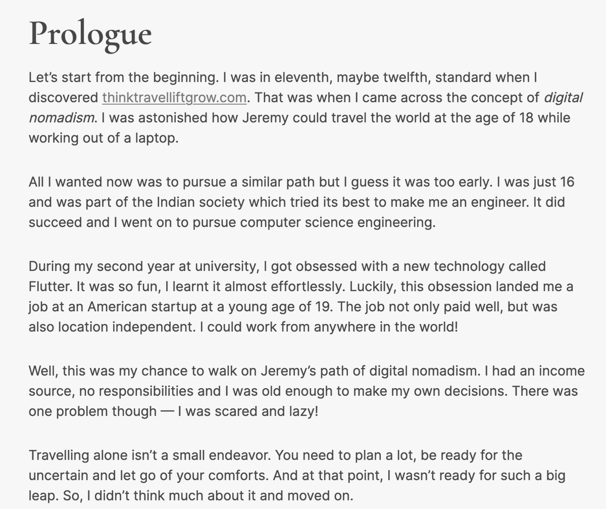 JeremyNoronha's tweet photo. Life is funny! I was Googling my old blog to see if I could find the logo for it and came across this article

https://t.co/UfISp2ra6b

Lovely read and thanks for kind words @imaachman https://t.co/dyopJyBrx7