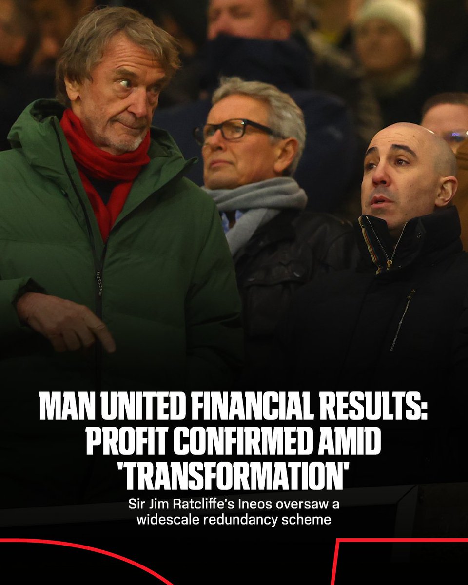Man United are without European football this season but reported a £13 million operating profit 📈