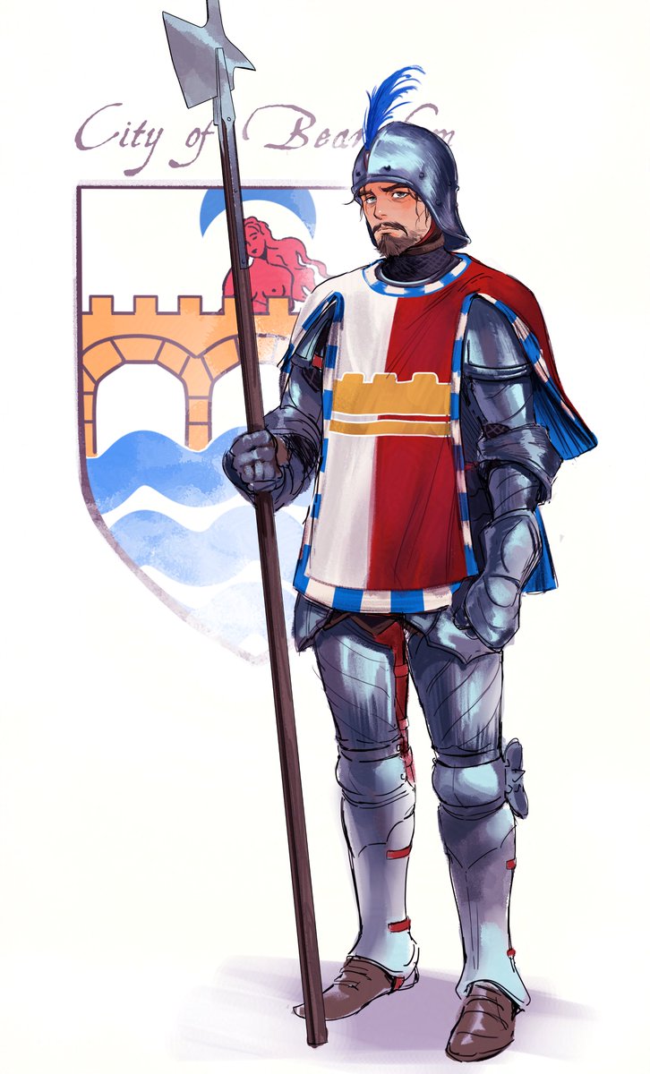 Designing some armor and characters for chapter 3! Here's a hint of what's to come!