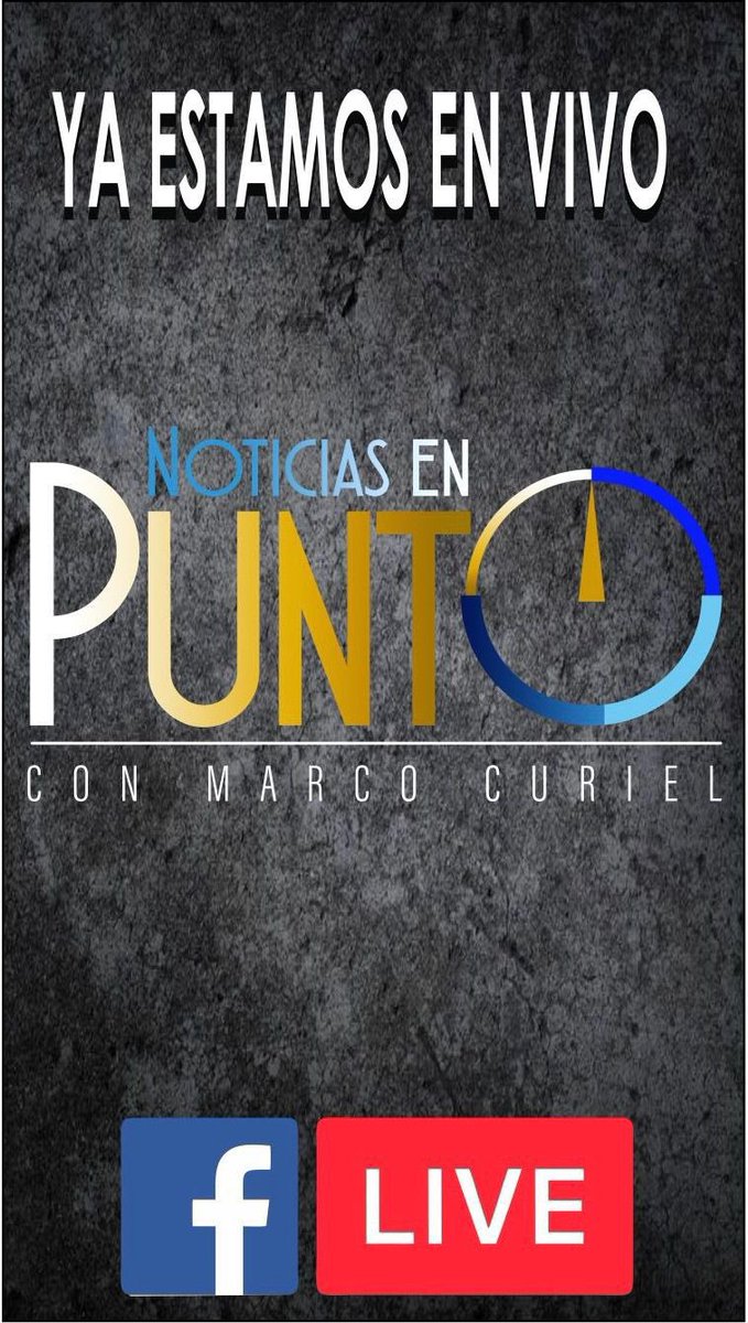 Ya estamos totalmente #EnVivo  en Noticias en Punto 

facebook.com/share/v/17tsJi…
