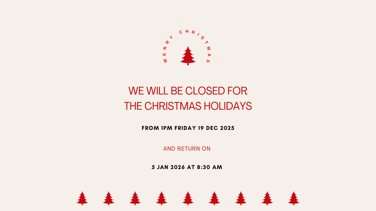 edsonelec's tweet photo. To give our amazing team a well-deserved break over the festive period, our last day for shipping orders will be Friday, 19th December.

If you need anything before the holidays, please make sure to get your orders in early.

Wishing you all a smooth run-up to Christmas! https://t.co/kw9jyHCFTv