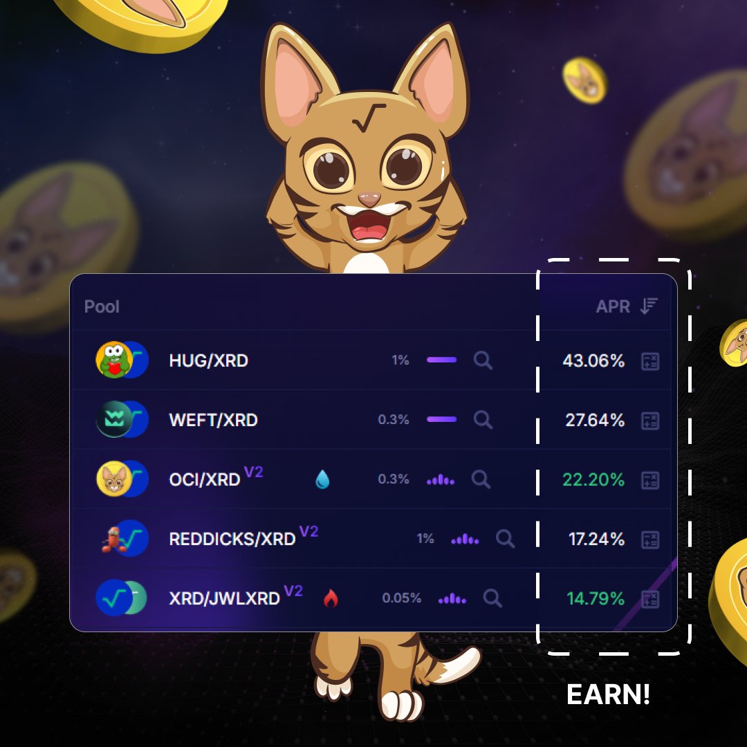 Ociswap - The Radix DEX tweet media