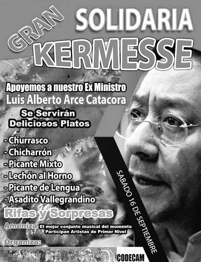 Al parecer, hasta la kermesse que el maleante Luis Arce organizó el 2017 (fingiendo enfermedad tras el millonario desfalco al Banco Unión, y por lo cual recaudó "Bs 617.184 mil"), habría servido como mecanismo para legitimar ganancias ilícitas.

Basura zurdópata‼️