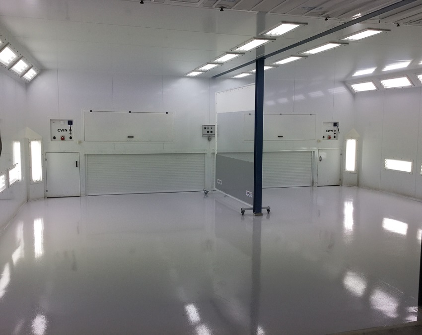 Deze week gestart met de montage bij Aeterno Industrial Robotics Maastricht: 6 x all-in-one cabine + mengruimte + reinigingscabine.
All-in-one spuitcabines - CWN