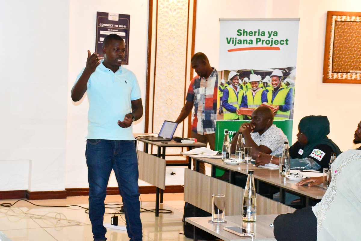 StretchersYouth's tweet photo. Today, we proudly joined our partners @WeWorldGlobal for a vital Dissemination Meeting for Kwale Stakeholders under the #SheriaYaVijana Project, co-funded by the @EUinKenya.

#YOWO #14YearsOfImpact #EngageEmpowerConnect #EUinKenya #GreenDigitalYouth https://t.co/opNm9j6nsy