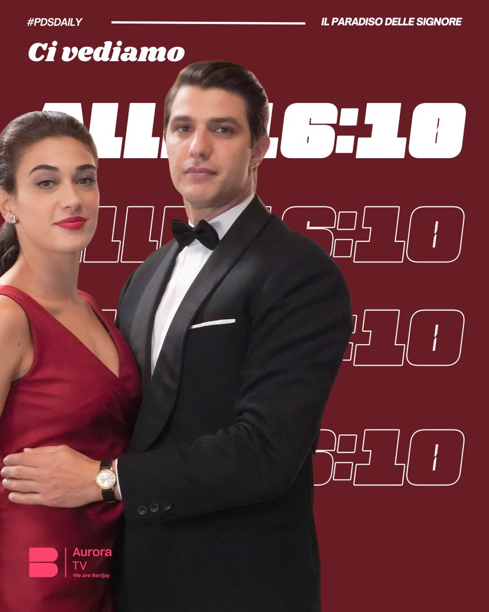 Cosa avete da fare alle 16:10?
Scrivetelo nei commenti.
#PDSdaily #AuroraTV