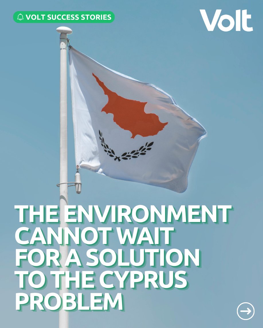 VoltEuropa's tweet image. Thanks to @voltcyprus’s initiative, all Greek and Turkish Cypriot parties have now agreed that the climate crisis requires joint action now, as one island. When cooperation wins, Cyprus wins. 🇨🇾💜

Join our fight for a green and united Europe 🇪🇺👉 volt.team/simple-join/en