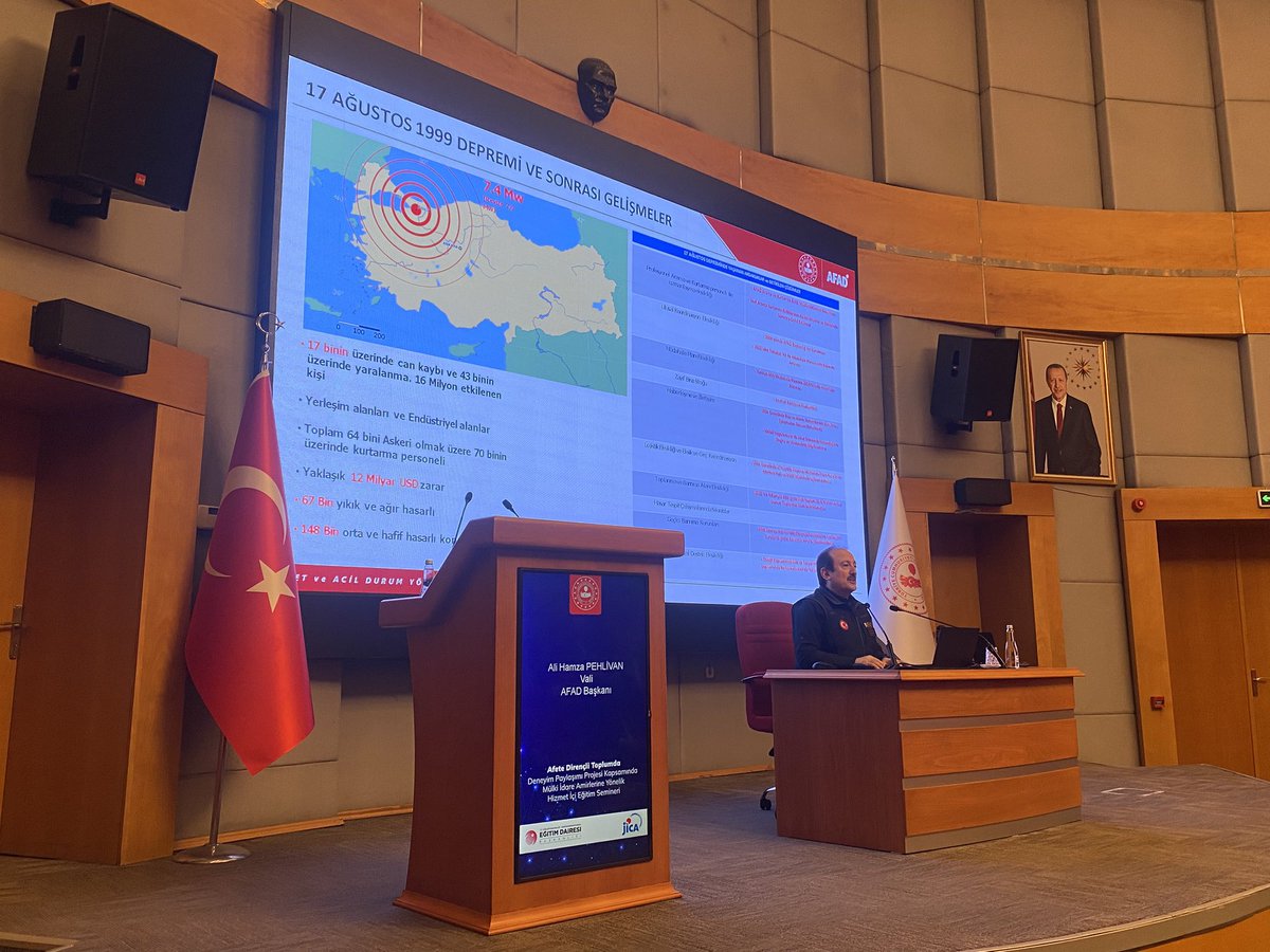 AFAD Başkanımız Sn. <a href="/ahpehlivan53/">Ali Hamza Pehlivan</a> ile Kahramanmaraş depremlerine yönelik tecrübe paylaşımı oturumu ✨