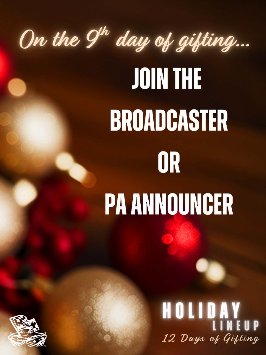 BaysoxOfficial's tweet photo. 🎁 DAY 9 - 12 Days of Gifting 🎁

Purchase a 20-Game Undated Plan and become the Voice of the Baysox for a game.

Limited Quantities Available 

Public Address Announcer (1 inning) or Broadcast Booth (½ inning)
https://t.co/r6k4LixUJn

#12DaysOfGifting #GoBaysox https://t.co/f6cqIeKSWk