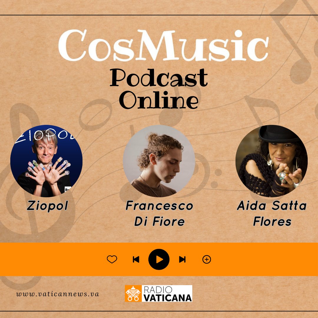 Rvaticanaitalia's tweet photo. ⚠️È online il #podcast di #Cosmusic 🎙️
Tante le novità presentate oggi:
📀 "Canzoni della Melevisione volume 1", il nuovo album di ZIOPOL.
💿 "Harry e Sally", il nuovo singolo di Francesco Di Fiore
📀"Volver", il nuovo disco di Aida Satta Flores
👉 https://t.co/StN9tc1pu0 https://t.co/qL0Q4l6BAV