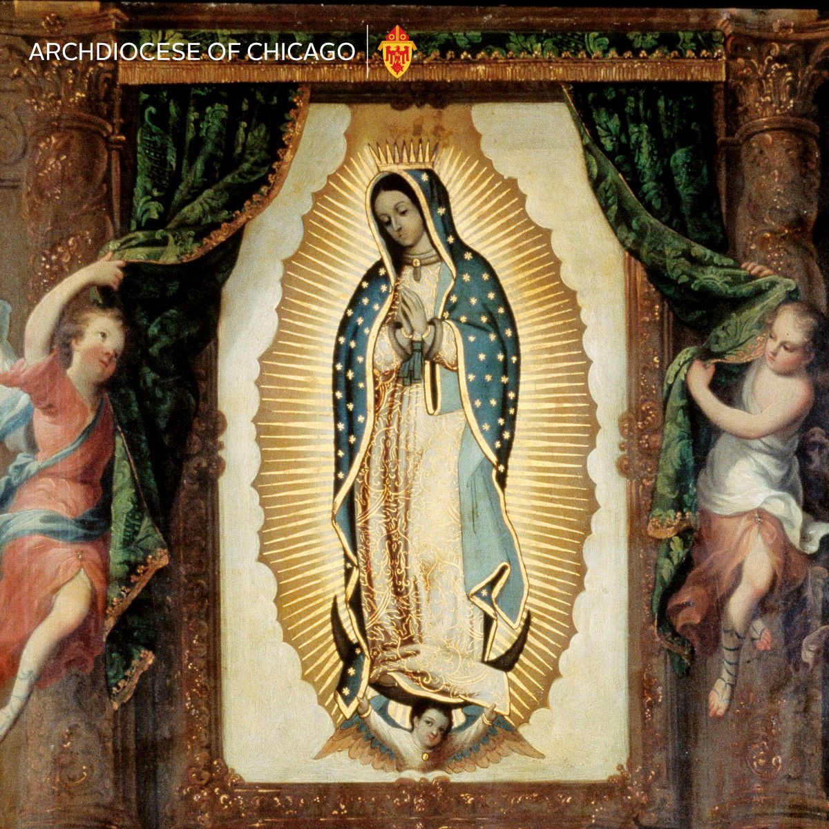 CardinalBCupich's tweet image. Praying for a safe feast day for the hundreds of thousands of pilgrims traveling to @SantuarioGdlpe in Des Plaines. It is a profound joy for our diocese to host the largest celebration of Our Lady of Guadalupe outside Mexico City. May Our Lady protect your every step.