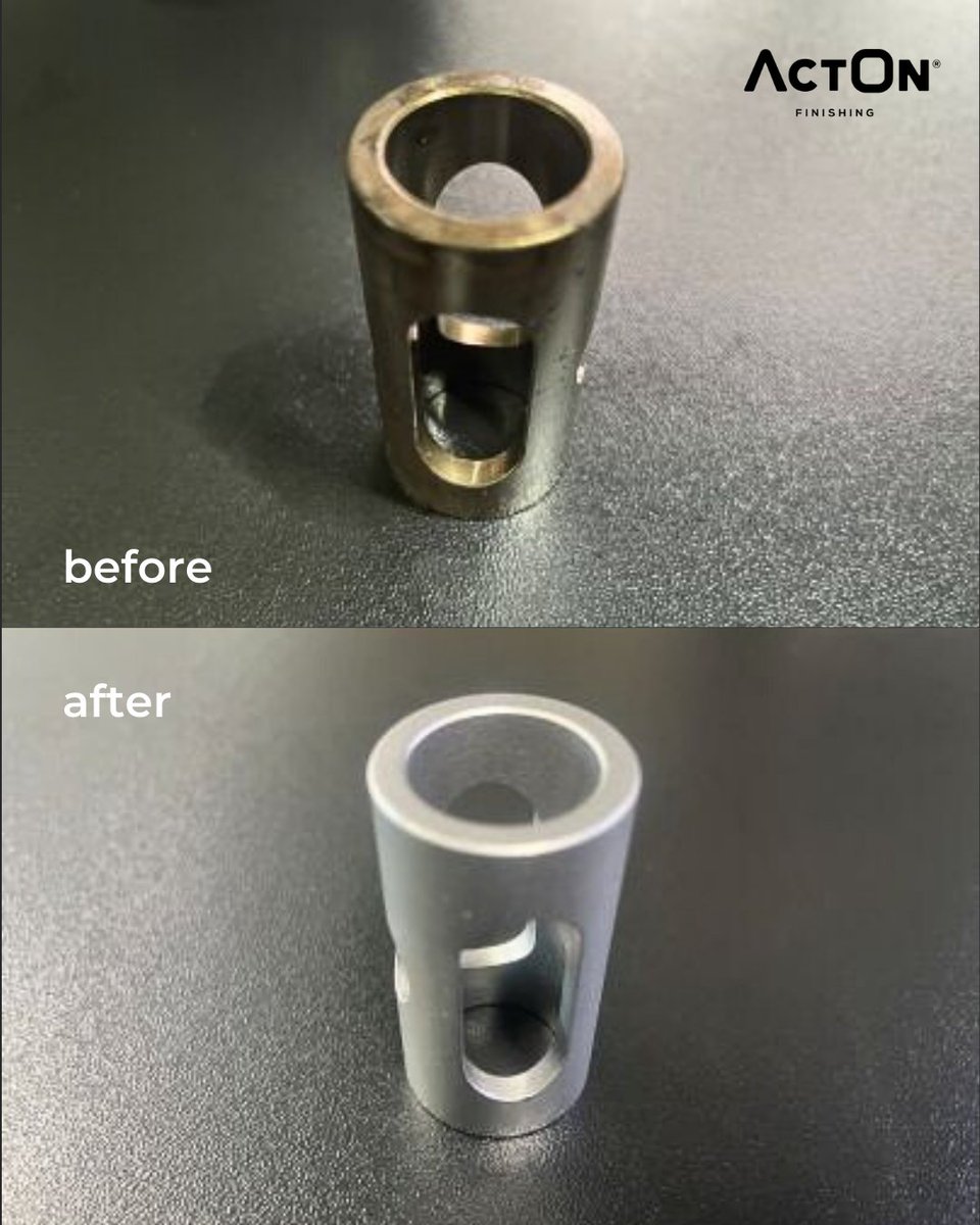 Here’s a real example of what the automated wet blasting systems can achieve. From a rusted, oxidised surface ➡️ to a smooth, uniform, and clean finish. All in one automated cycle.
👉 acton-finishing.co.uk/free-trial/

#shotblasting⁣ ⁣⁣#wetblasting #surfacefinishing #ukmfg