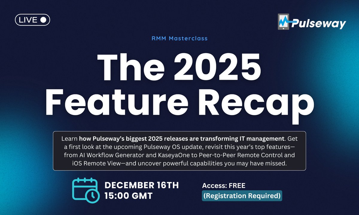 Pulseway tweet media