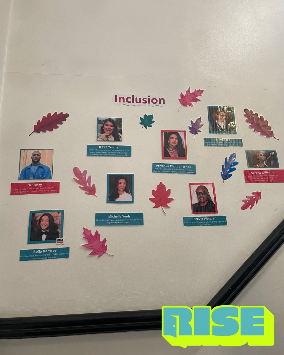 EarlyBreakUK's tweet image. 🌟 Celebrating Equality, Diversity, and Inclusion! At RISE, we’re proud to showcase a vibrant display that honours the incredible contributions of diverse celebrities who inspire us all. 
#Equality #Diversity #Inclusion #CelebrateDifferences #RISE #Inspiration