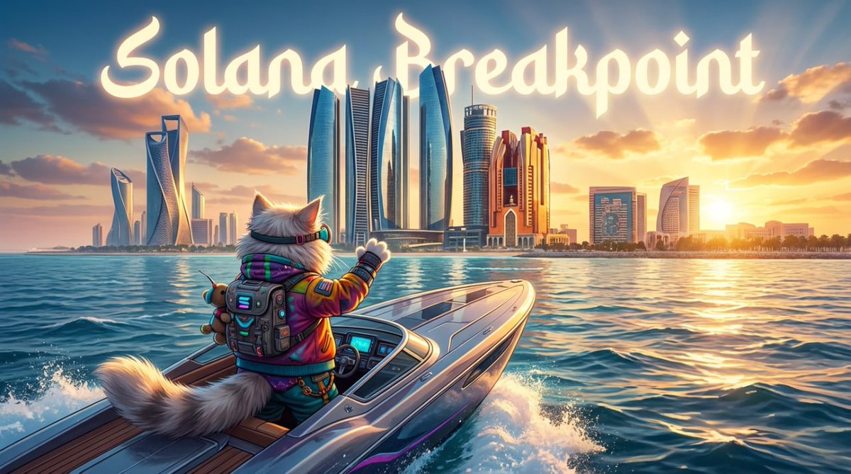 CryptoCat is coming to Solana BREAKPOINT ☀️

The UAE isn’t just about solar mining. It’s where the big players show up and massive deals go down.

December 11-13 | Etihad Arena

Those who catch Jack or Beghzod IRL, will get an exclusive allocation of $SIMCAT and some special