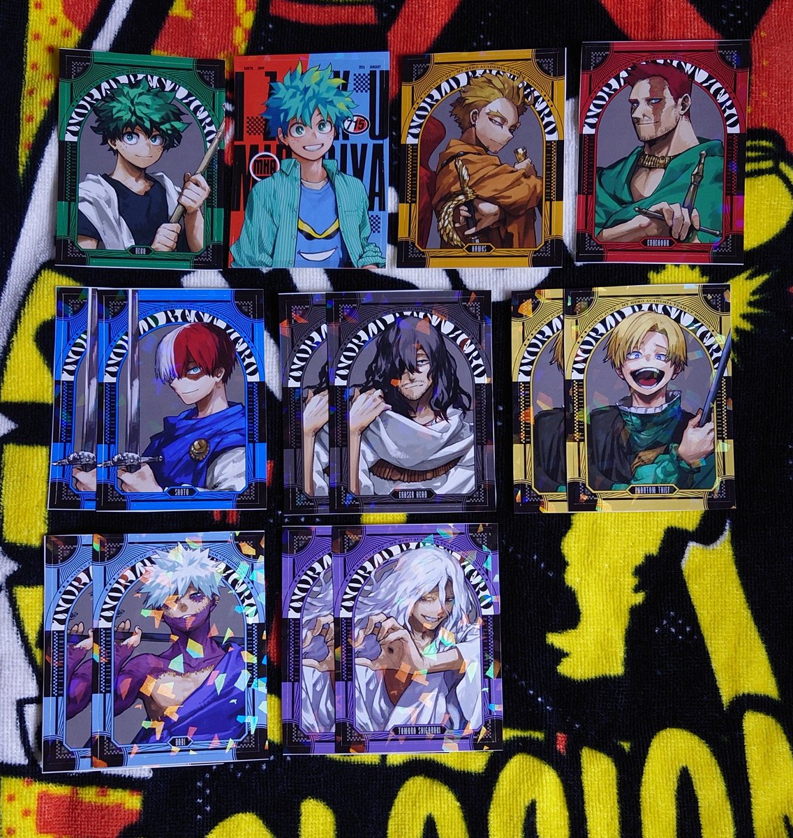 交換】僕のヒーローアカデミア ヒロアカ 最強ジャンプ 新十傑 ホロ