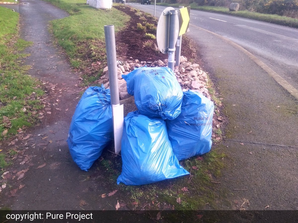 PureProject1's tweet image. Well done to Roundwood Pure Mile Volunteers on removing another 6 bags of litter and rubbish from this beautiful part of the Wicklow Uplands @DeptCEE