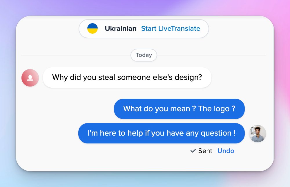 Now I know who sent this message :)