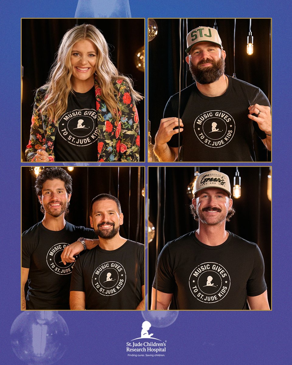 Our Country Cares St. Jude Radiothon starts now! Together with <a href="/StJude/">St. Jude</a>, The Bull won’t stop until no child dies from cancer. The only way to get the new Music Gives shirt is by becoming a monthly donor now ❤️

☎️ 1-800-795-1800
📲 Text "BULL" to 55855
🔗 thebull1017.com/give