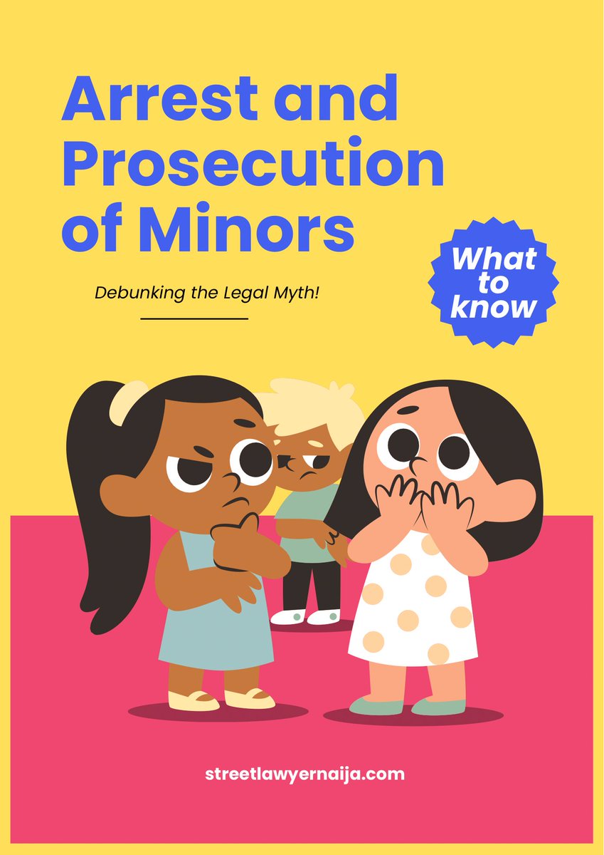 TStreetlawyers's tweet photo. Our latest port regarding the arrest and prosecution of minors is up on our blog! Read the full article by clicking on the link https://t.co/OYilpIMbib https://t.co/JLri11OSRg