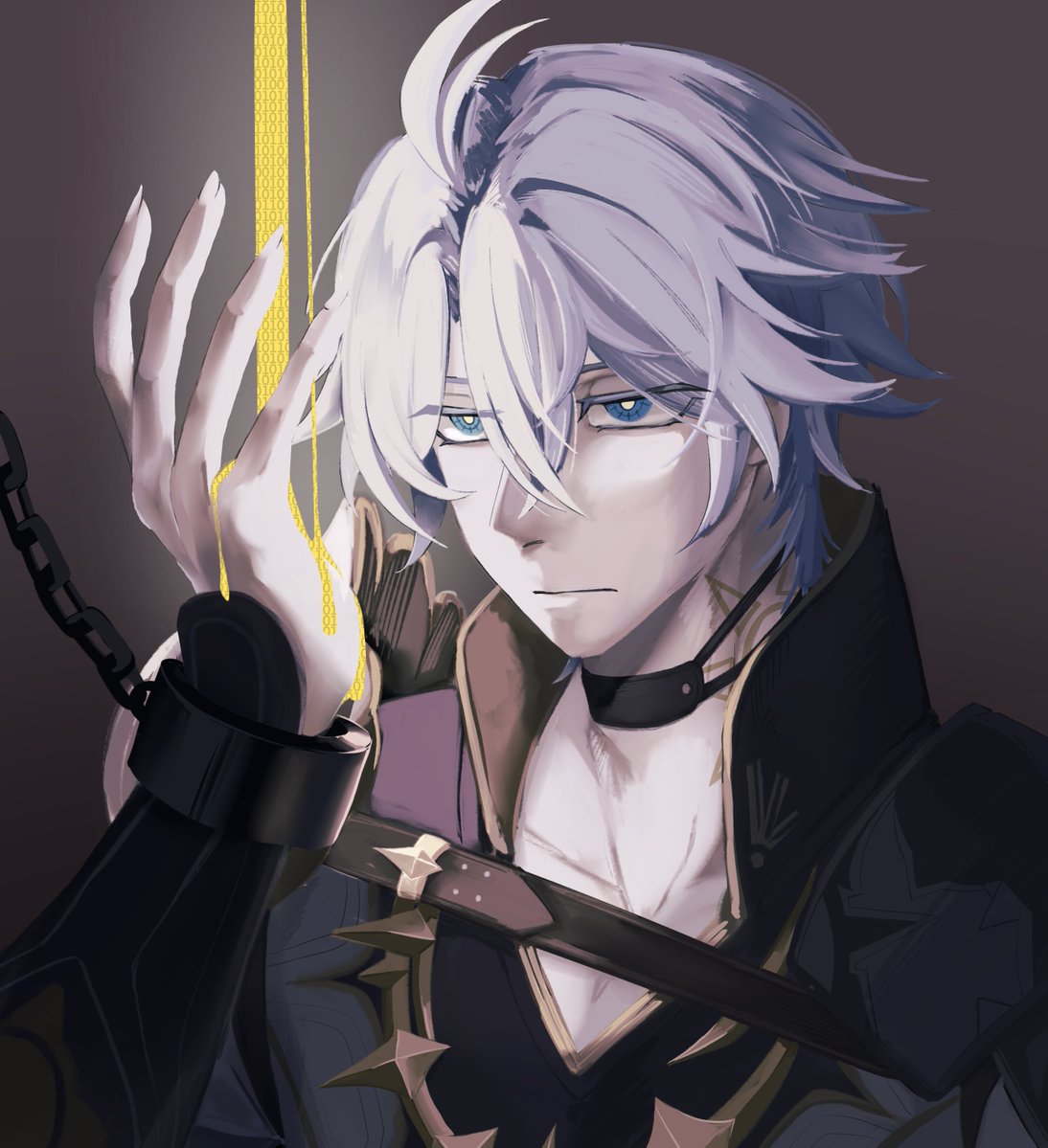 haikure_3's tweet image. ちょっと前に描いた火負いの囚人さん