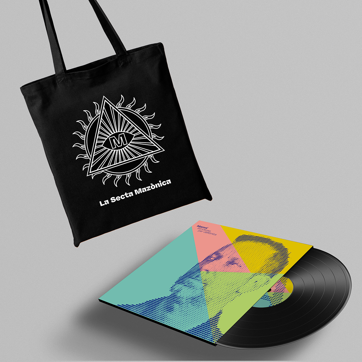 El nou disc de <a href="/mazonisongs/">Mazoni</a> amb la bossa oficial de la Secta! Aconsegueix-lo aquí: bankrobber.net/producto/bande…