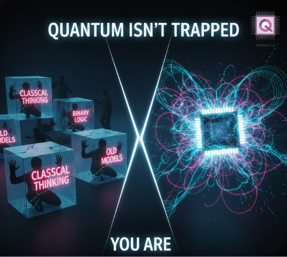 project_q_2024's tweet image. Quantum isn't stuck because of hardware.
It's stuck because engineers still think classically.
Qubits go up. Insight doesn't.
Most “quantum algorithms” are classical logic in costume.
The real bottleneck is mindset, not machines.

#ProjectQ #QuantumComputing #DeepTech