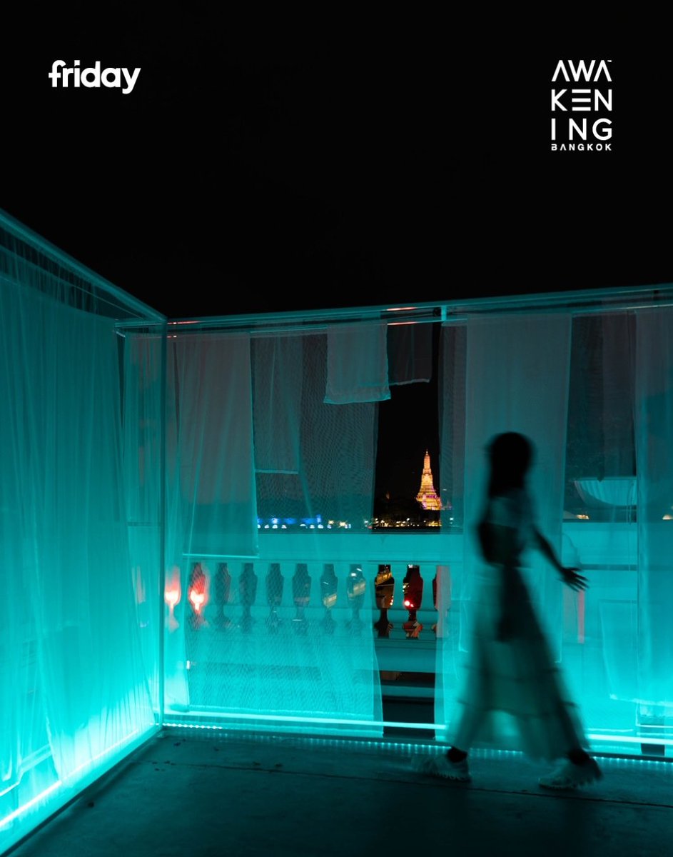 หยุดเวลา ณ กลางกรุง
Awakening Bangkok 2025

🗓️ 12-21 December 2025
🕕 Time: 18.00-23.00

at Yodpiman River Walk (4th floor)

ทีมของเราตั้งใจมากๆ เตรียมงานกันมาเป็นเดือนเลย แวะมาเดินเล่นชมงานไฟอากาศเย็นๆตอนกลางคืนกันเยอะๆนะคะ 🥹🤍 

#awakeningbangkok2025