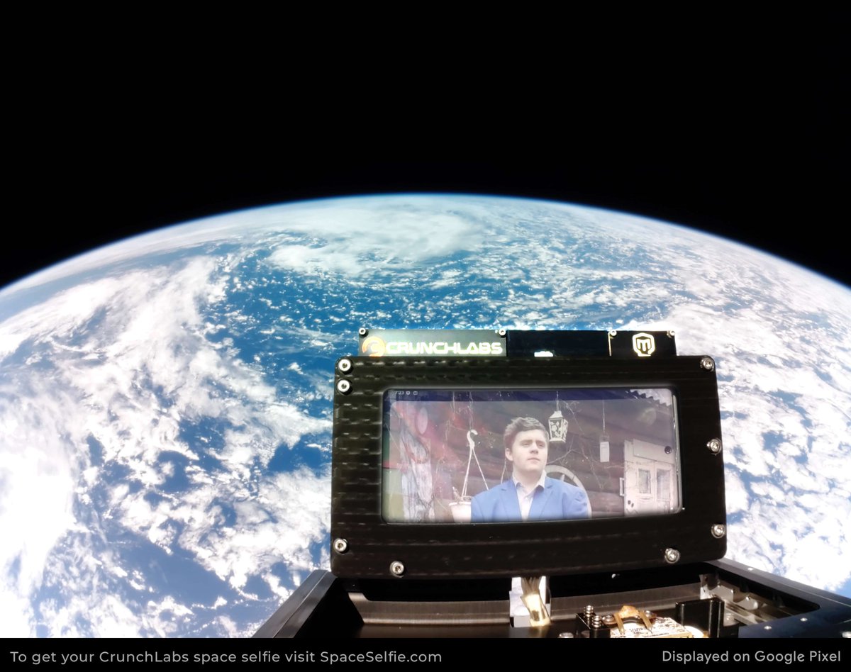 RealNumiko's tweet image. omg a picture of me has now been in space, thank you mark rober