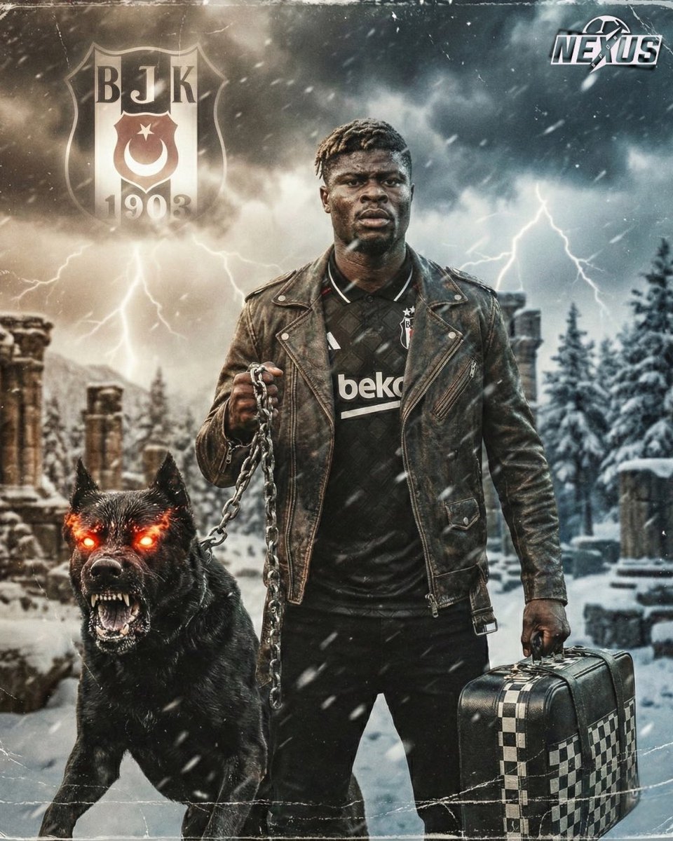 nexustransfer's tweet image. ⏳ Beşiktaş ⚫️⚪️ Emmanuel Agbadou.