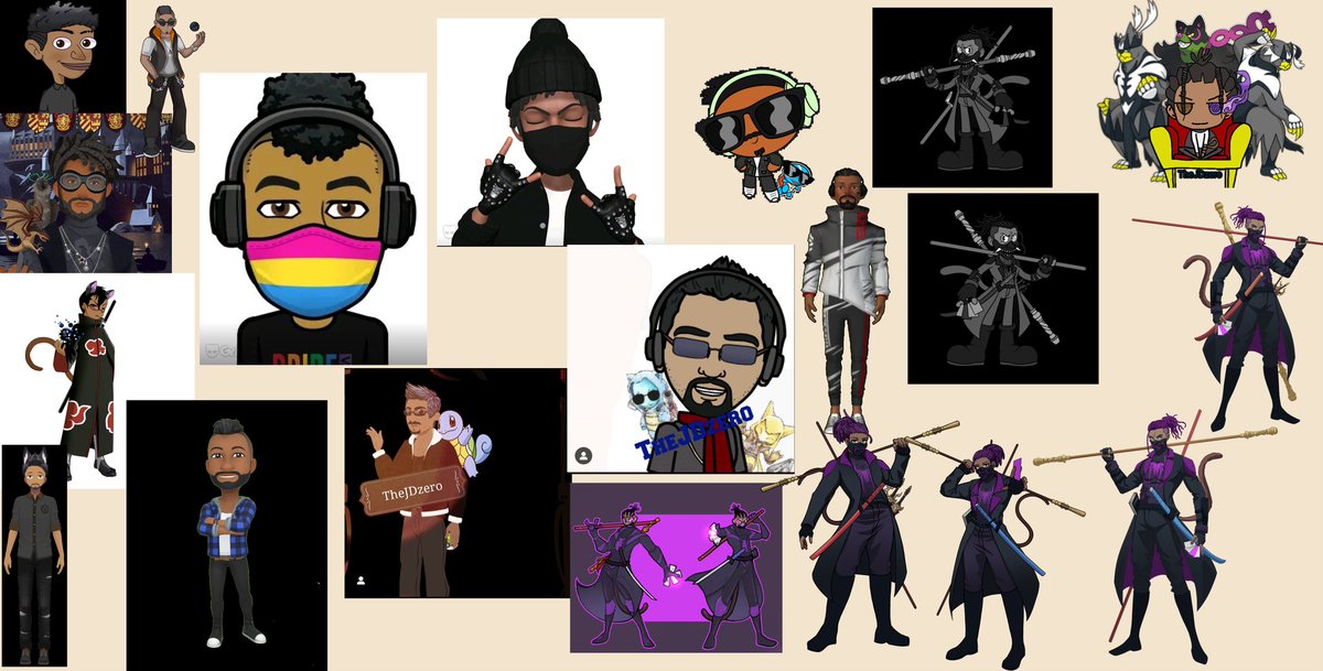 TheJDzero's tweet image. The evo art of me @TheJDzero to my new two main OCs JD Ōtsutsuki and Zero Ōtsutsuki twin brothers