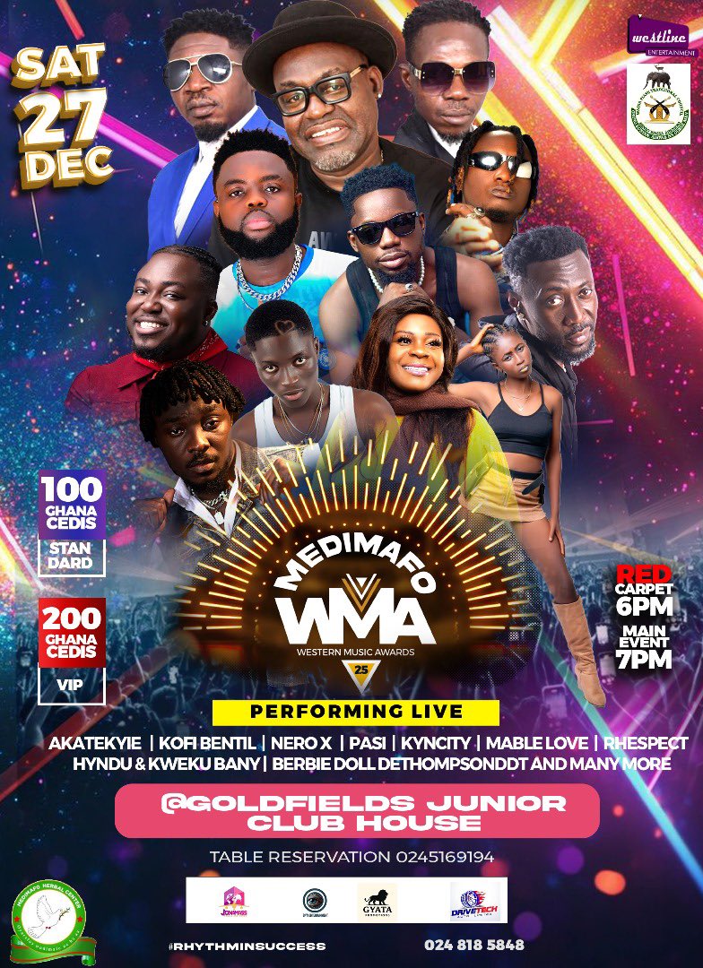 The stage is set… the lights are ready… and the performers are about to SHAKE the region🎤🔥 Western Music Awards, where legends deliver and stars are born.#WMA25 #PerformanceNight