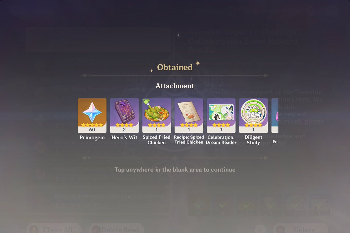 dont forget to claim the duolingo x genshin collab 🫶 (you just need to maintain 3 days streak)