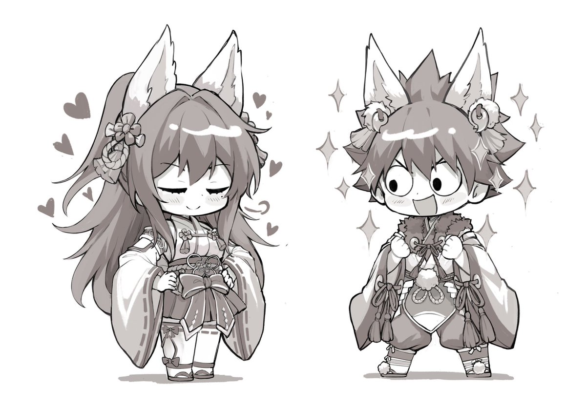 pro_lisanna's tweet photo. Was gonna wait until new years to post this but just look at my precious Chibi babies 😚💕
Shiki love these outfits!
Commission Drawn By: @Reytsu72 🤝💕
#shimura #homura #HomuraKogetsu #shiki #shikigranbell #edenszero #hiromashima #homuraxshiki #shikixhomura https://t.co/ybcOwWWORG