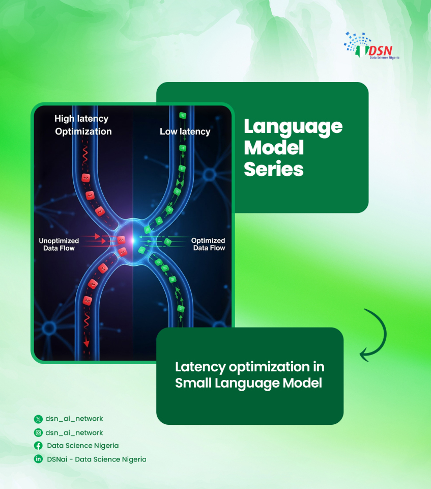 dsn_ai_network's tweet image. Latency is becoming the real differentiator in AI… and Small Language Models are proving it.

Discover how quantization, distillation, and smart inference strategies transform compact language models into lightning-fast, edge-ready AI.

If you care about real-time chatbots,…