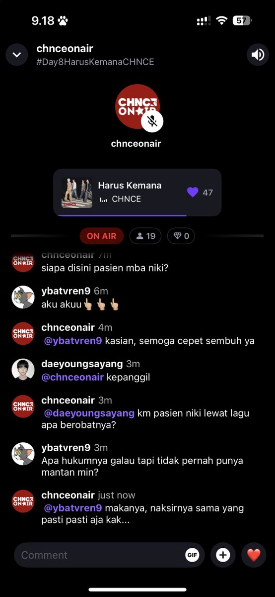 WOYYY PADA KE MANA NIH WARGAAAA MASA 19 DOANGGGG???? MANA NIH PARA SOBAT SOBAT CHANCES
