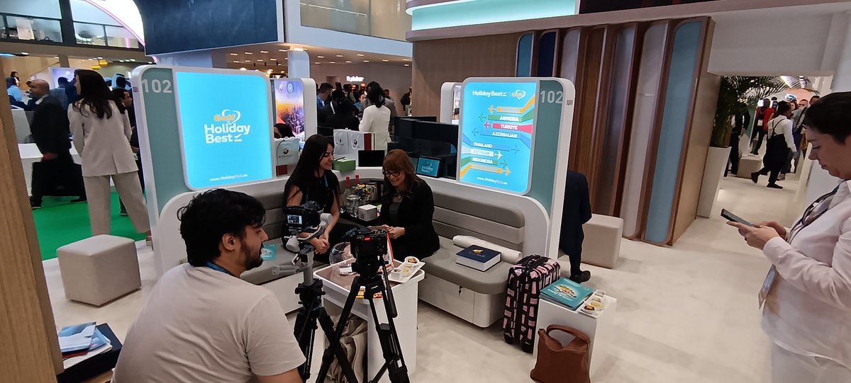 HolidayBestGulf's tweet photo. #Throwback to our stand at Arabian Travel Market 2025 🤝

Grateful for all partners from the UAE and wider GCC who visited us.

In #ATM2026 HolidayBest Gulf is coming back bigger – more partnerships, more destinations and stronger B2B &amp; corporate travel solutions. https://t.co/jfecd7eujr