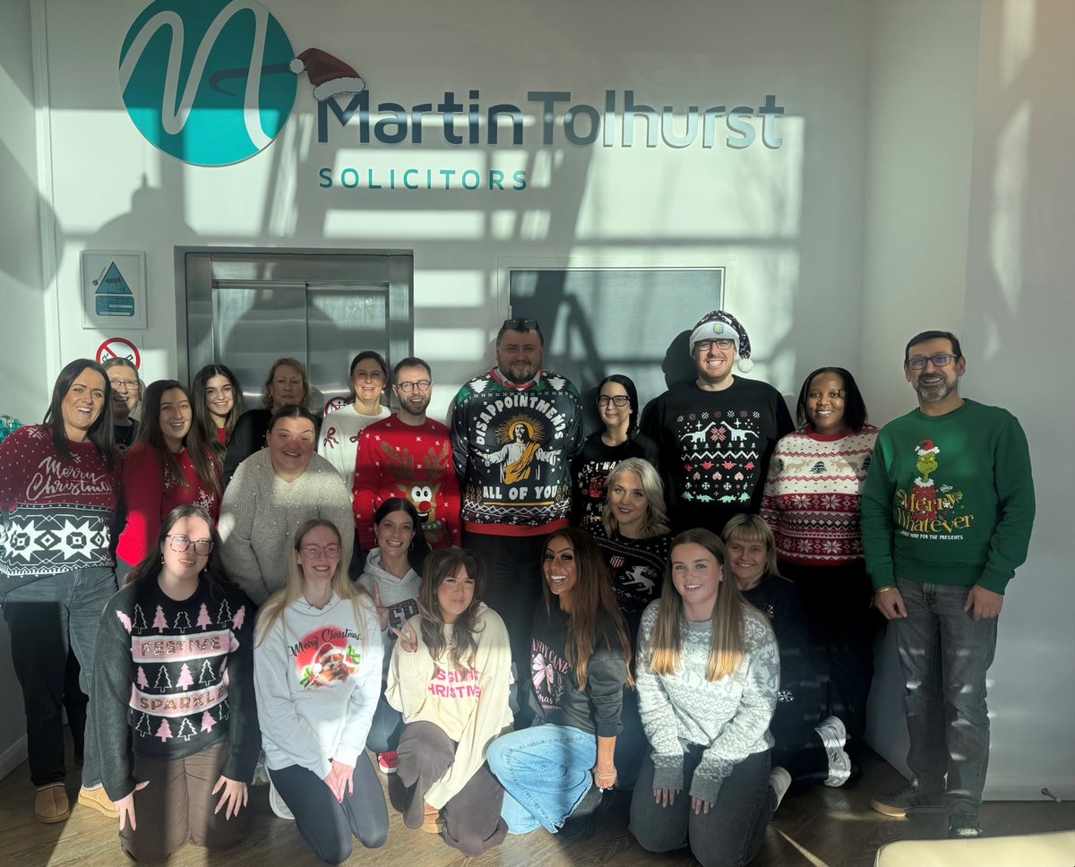MartinTolhurst1's tweet image. 🎄It’s officially festive jumper season and we are fully embracing it🎄

We’re proudly wearing our best Christmas jumpers for #ChristmasJumperDay to help support the incredible work of @savechildrenuk  

Warm jumpers, warm hearts and a wonderful cause behind it all!
#TeamTolhurst