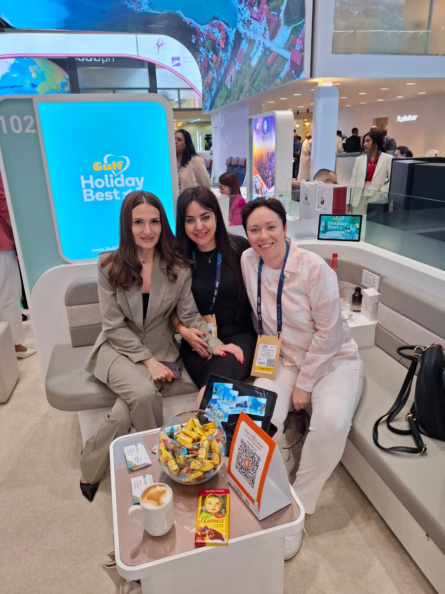 HolidayBestGulf's tweet photo. #Throwback to our stand at Arabian Travel Market 2025 🤝

Grateful for all partners from the UAE and wider GCC who visited us.

In #ATM2026 HolidayBest Gulf is coming back bigger – more partnerships, more destinations and stronger B2B &amp; corporate travel solutions. https://t.co/jfecd7eujr