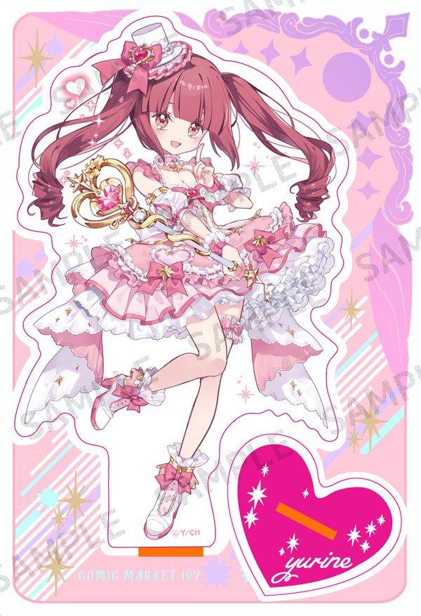 コミケにゆりねのアクスタ持って行きます。宜しくお願いします！！