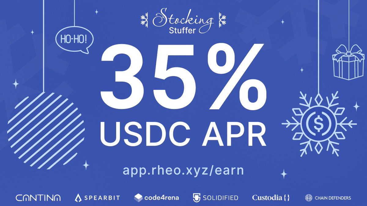 You layer Stocking Stuffer bonuses over premium fixed-income yields only with Endeavor vaults

Go sleigh your December profits 🎅
