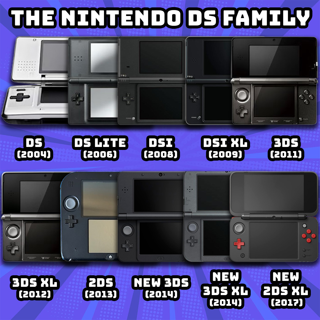 DKOldies's tweet image. Which DS system was your first?
.
.
#retrogaming #gaming #nostalgia #ds #nintendo
