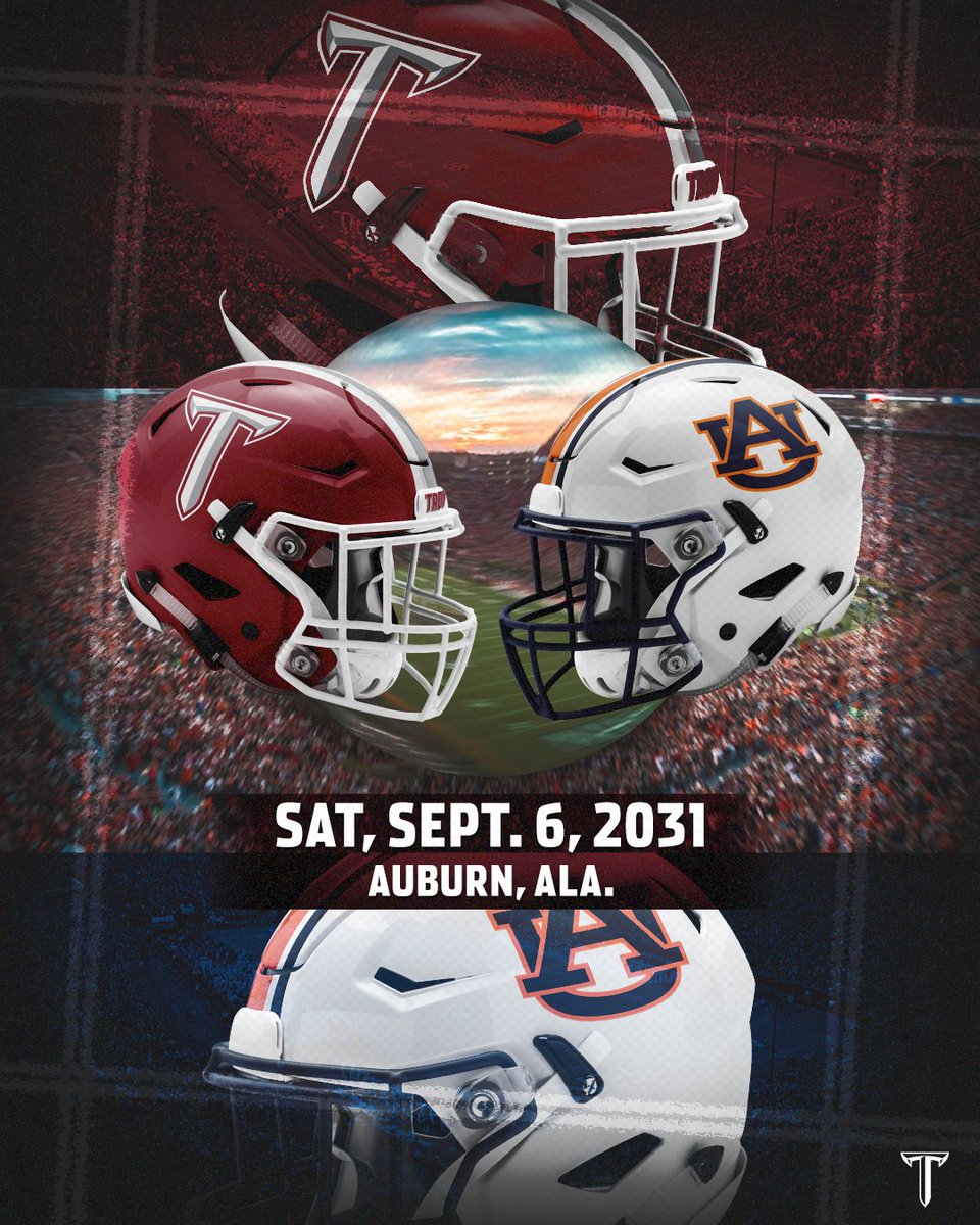 Troy 🆚 Auburn

First-ever matchup between the two schools is set for 2031 in Jordan-Hare Stadium.