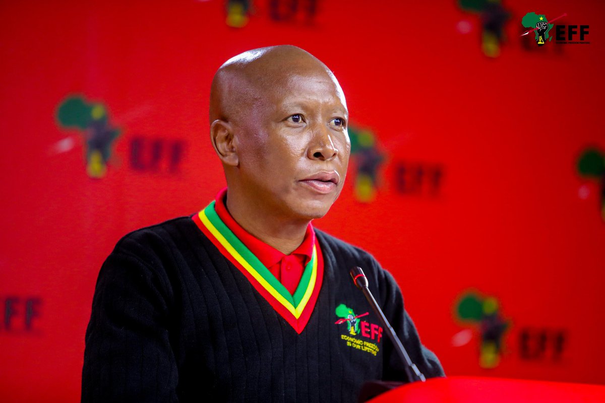 ItuRebaone's tweet image. This man is a university of politics himself, say whatever you want 99% of politicians admire him !

Julius Malema