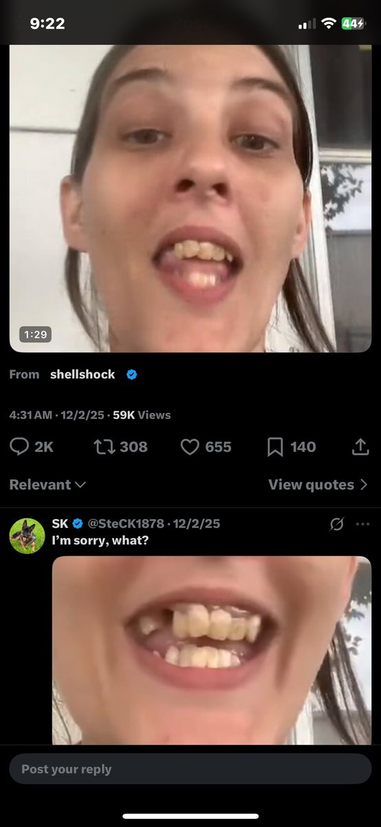 Nikkichic44's tweet photo. @SteCK1878 @AntiLeftMemes We both stopped at the same exact spot to say wtf lol 🤣 https://t.co/ZM1RSHYa3W