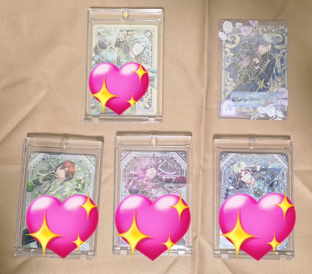 交換】うたプリ ビジュコレ シャニライ Vol.4 譲) SEC：カミュ UR：嶺