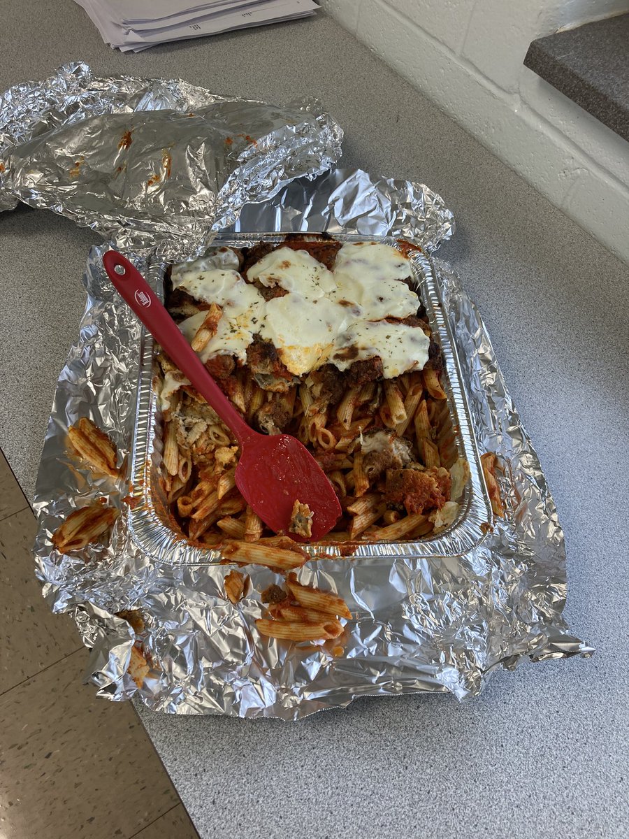 Nothing beats homemade Chicken Parmigiana during a “Mad Men” Public Speaking presentation…